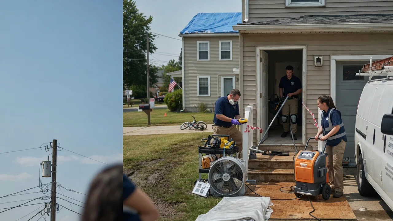 Water Damage Repair in Sperry, IA near me